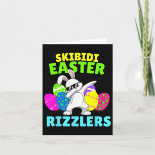 Skibidi Ostern - Lustiger Oster Rizzler Gen Alpha Karte