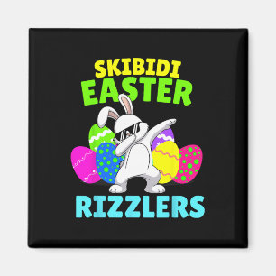 Skibidi Ostern - Lustiger Ostern Rizzler Gen Alpha Magnet
