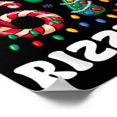 Skibidi Rizzmas 67 Christmas Six Seven Xmas Funny  Poster (Ecke)