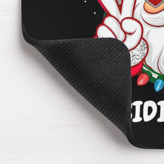 Skibidi Rizzmas Christmas Funny Santa Claus Xmas P Mousepad (Ecke)
