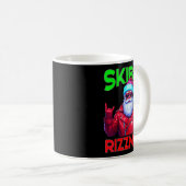 Skibidi Rizzmas Christmas Rizz Santa Claus Charism Kaffeetasse (VorderseiteRechts)