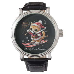 Skibidi Rizzmas Das ultimative Weihnachtsmädchen Armbanduhr