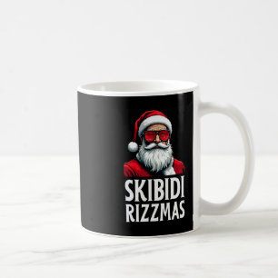 Skibidi Rizzmas Frohe Weihnachten Santa Claus Lust Kaffeetasse