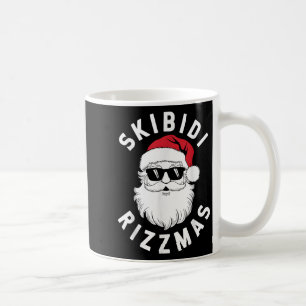 Skibidi Rizzmas Lustiger Weihnachten Santa Claus C Kaffeetasse