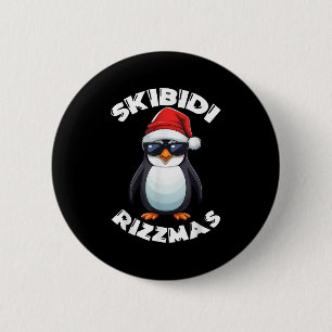 Skibidi Rizzmas Pinguin Rizz Die Saison Lustiger C Button