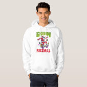 Skibidi Rizzmas Santa on his Skate Hoodie (Vorne ganz)