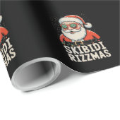 Skibidi Rizzmas Santa Rizz Weihnachtsfeiertag Geschenkpapier (Rolleneckpunkt)