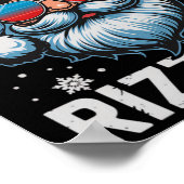 Skibidi Rizzmas Shirt Kinder Männer Frauen Weihnac Poster (Ecke)