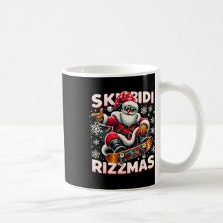 Skibidi Rizzmas Skater Weihnachtsmann Xmas Skibidi Kaffeetasse