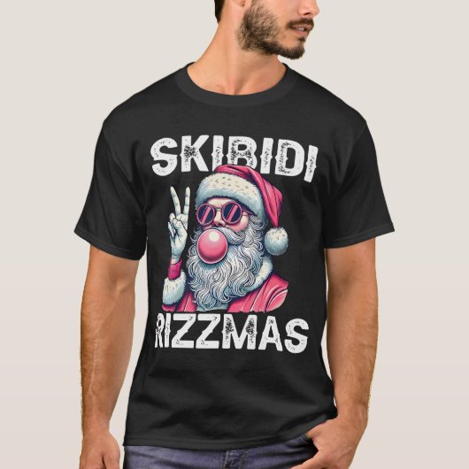 Skibidi rizzmas T-Shirt (Vorderseite)