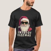 Skibidi Rizzmas Weihnachten Rizz Weihnachtsmann Ch T-Shirt (Vorderseite)