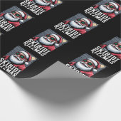 Skibidi Rizzmas Weihnachten Rizz Weihnachtsmann We Geschenkpapier (Ecke)