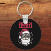 Skibidi Rizzmas Weihnachten Weihnachten Frohe Rizz Schlüsselanhänger (Vorderseite)