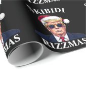 Skibidi Rizzmas Weihnachten wieder großartig Weihn Geschenkpapier (Rolleneckpunkt)