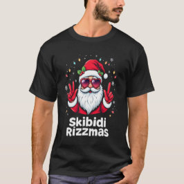 Skibidi Rizzmas Weihnachtsfest Party T-Shirt