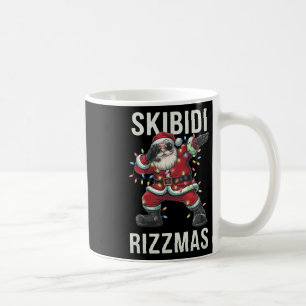 Skibidi Rizzmas Weihnachtsmann Claus Merry Rizz M Kaffeetasse