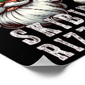 Skibidi Rizzmas Weihnachtsmann Claus Merry Rizz M Poster (Ecke)