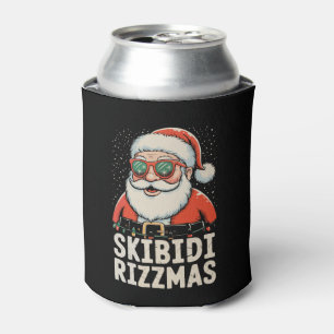 Skibidi Rizzmas Weihnachtsmann Rizz Weihnachten Xm Dosenkühler