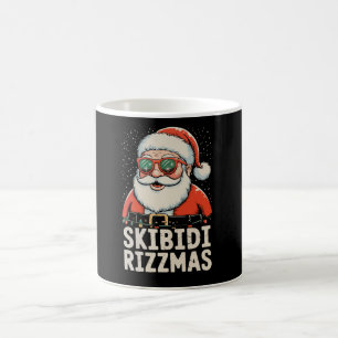 Skibidi Rizzmas Weihnachtsmann Rizz Weihnachten Xm Kaffeetasse