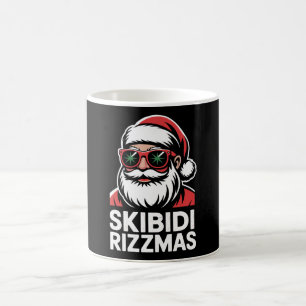 Skibidi Rizzmas Weihnachtsmann Weihnachten Rizz Xm Kaffeetasse