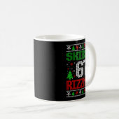 Skibidi Six Seven Rizzmas Funny Meme 67 Ugly Chris Kaffeetasse (VorderseiteRechts)