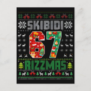 Skibidi Six Seven Rizzmas Lustiges Weihnachten 202