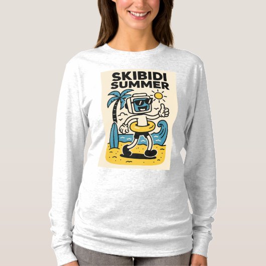 Skibidi Summer T-Shirt (Vorderseite)