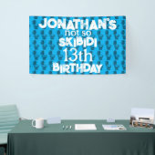 Skibidi Toilet Geburtstagsparty Banner (Messeveranstaltung)