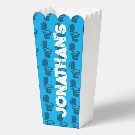 Skibidi Toilet Geburtstagsparty Geschenkschachtel (Vorderseite)