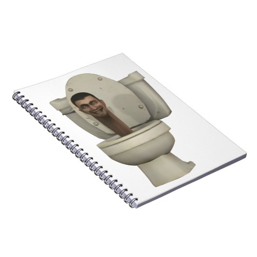 Skibidi Toilet Notebook Notizblock (Rechte Seite)
