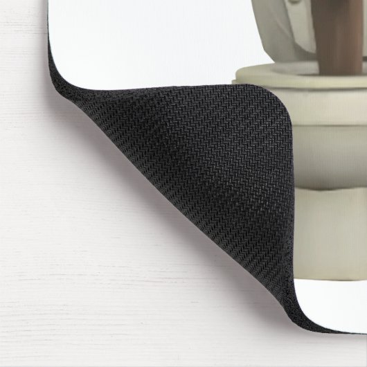 Skibidi Toilette lustiges Mousepad (Ecke)