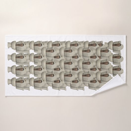 Skibidi WC Handtuch Badehandtuch (Badehandtuch)