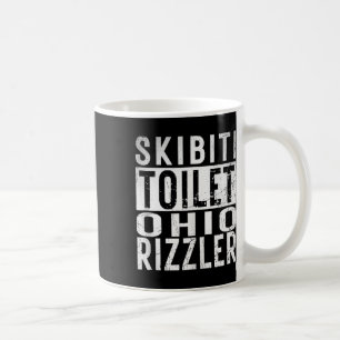 Skibiti Toilet Ohio Rizzler Gen Alpha Slang Inflat Kaffeetasse