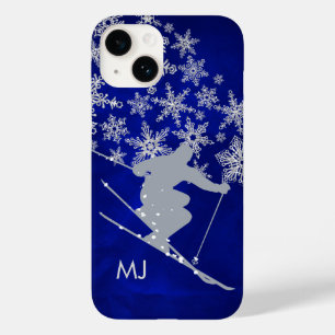 Skiblauer Monogramm Case-Mate iPhone Hülle