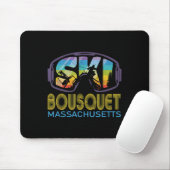 Skibousquet Machusetts Skiurlaub Mousepad (Mit Mouse)