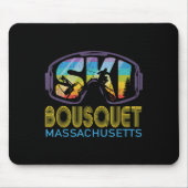 Skibousquet Machusetts Skiurlaub Mousepad (Vorne)