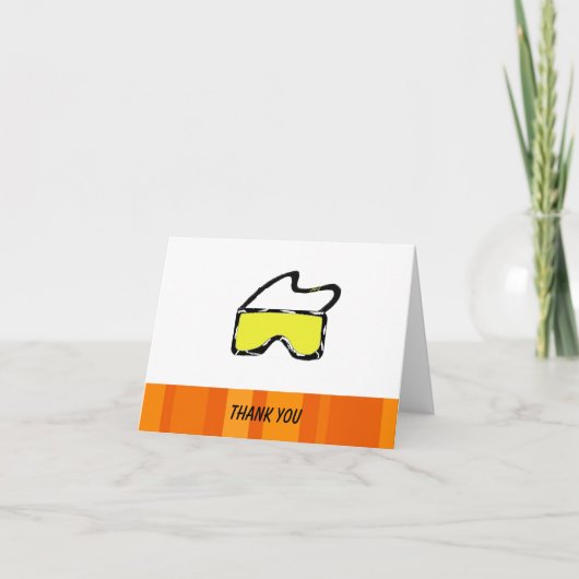 Skibrille Danke (Vorderseite)