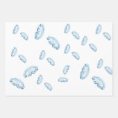 Skibrille mit Bergreflektion Geschenkpapier Set (Vorderseite 3)