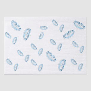 Skibrille mit Bergreflektion Seidenpapier