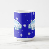 Skibrille Snowflake Tanz Kaffeetasse (Mittel)