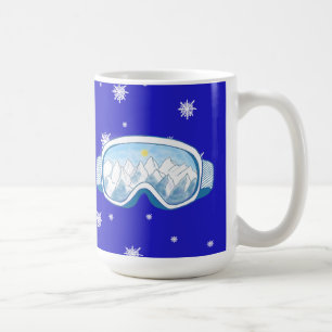 Skibrille Snowflake Tanz  Kaffeetasse