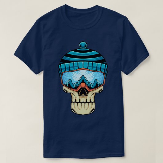 Skibrille T-Shirt (Design vorne)