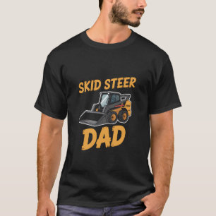 Skid Loader Geburtstag Hochsichtbarkeits-Swag T-Shirt