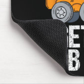 Skid Steer Daddy Funny Vathers Day Geschenk Mousepad (Ecke)