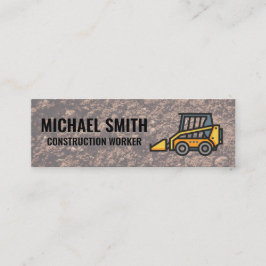 Skid Steer Loader | Bulldozer | Dirt Mini Visitenkarte