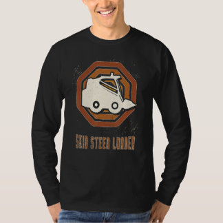 Skid Steer Loader Vintage Retro Classic Love T-Shirt