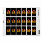 Skidad Adressaufkleber (Vorne)