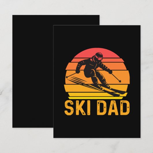 Skidad Begleitkarte (Vorne/Hinten)