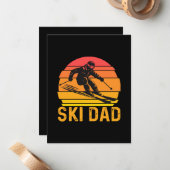 Skidad Mitteilungskarte (Vorderseite/Rückseite Beispiel)