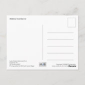 Skiddaw von Barrow Postkarte (Rückseite)